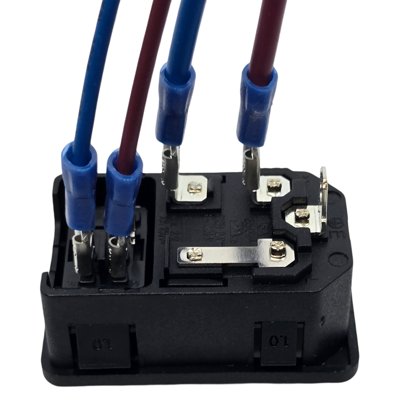 Roest C14 Power socket and fuse holder with wires