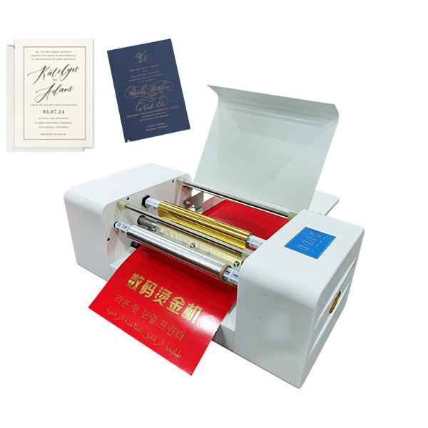 Gold Foil Stamping Printer With Automatic Paper Feed AMD360D