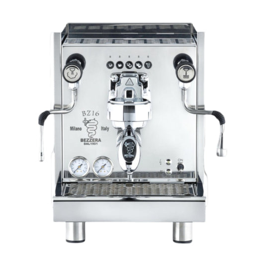 Bezzera BZ16 Espresso Coffee Machine (2.0L HX Boiler, PID, Rotatary Pump, Plumbable)