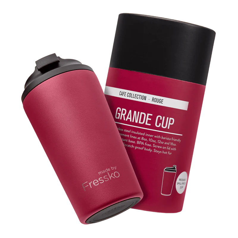 Made by Fressko Grande Stainless Lined Coffee Cup 475ml/16oz