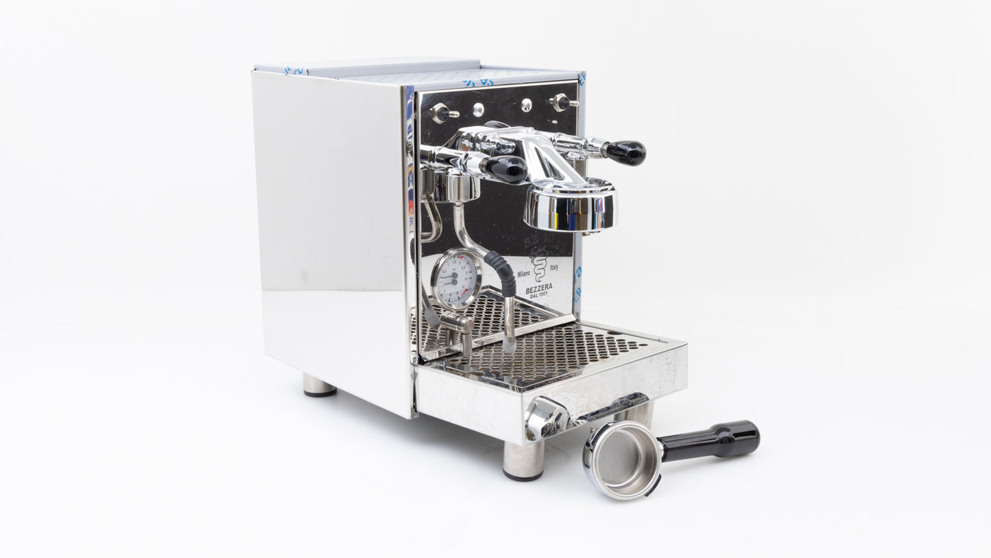 Bezzera BZ10 Espresso Coffee Machine (1.5L HX Boiler, Pressurestat, Vibration Pump, Tank Only)