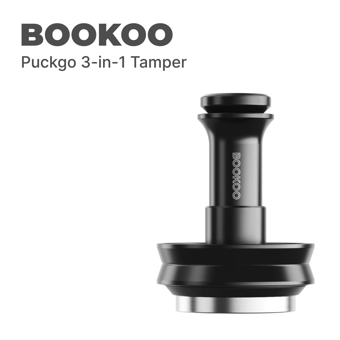 BooKoo Puckgo 3-in-1 Tamper