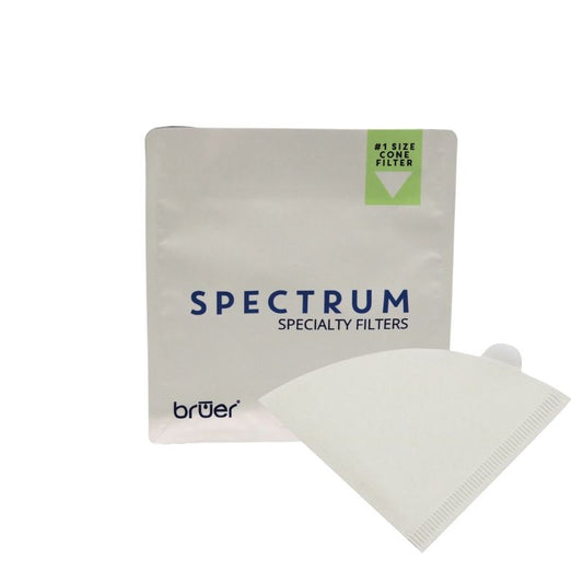 Bruer Spectrum Cone Paper Filter #1 100pk