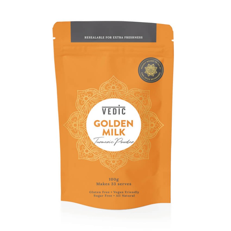 Chai Spice Vedic Golden Milk Turmeric Powder