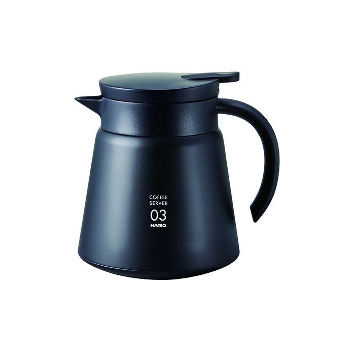 Hario V60 Insulated Stainless Steel Server 800ml Black