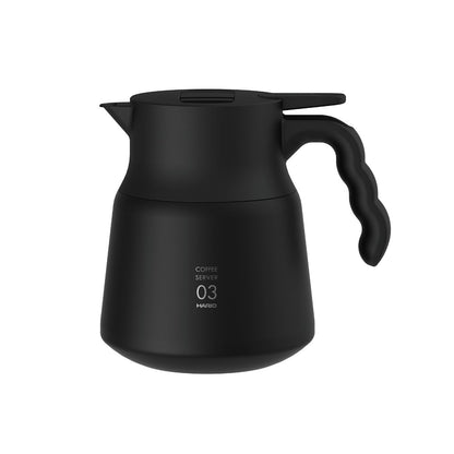 Hario V60 Stainless Steel Server PLUS 800ml Black